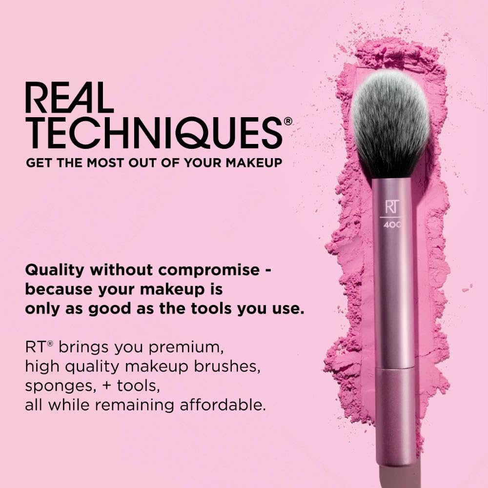 Real Techniques Miracle Gel Nettoyant Profond, Shampoing pour Pinceaux de Maquillage & Éponges, Nettoyant pour Outils de Maquillage, Végétalien et Sans Cruauté, Flacon de 118 ml (4 fl. oz.)