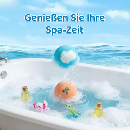 🛁🐣 Badebomben für Kinder – Überraschungsspielzeug im Inneren, Perfekt für Ostergeschenke